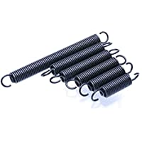 2 resortes de tensión con ganchos de diámetro de alambre de 1-5 mm- acero pequeño muelle de extensión diámetro exterior…